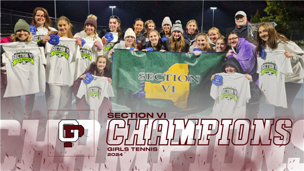 Girls Tennis - Section VI, Division 1, Champions
